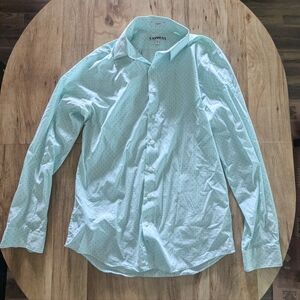 Express slim fit dress shirt (M)